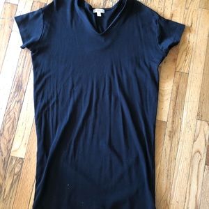 Black maternity bodycon dress